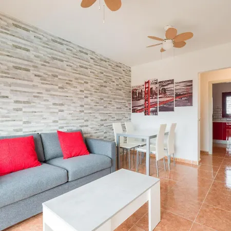 Lägenhet Apartamento Ava Con Terraza Y Piscina Caleta De Fuste